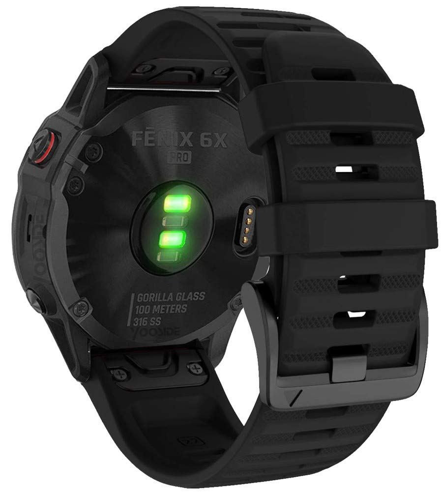 Cinturino Nylon Per Garmin Fenix 6X/5X/Enduro – 26 Mm, Ultraleggero, Asciugatura Rapida, Polso 130-230 Mm