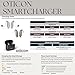 Otto Tech Oticon SmartCharger, Charging Case Replacement, Compatible with miniRITE R Oticon Real, More,Zircon, Opn S,Ruby,Play PX,Opn Play Rechargeable Hearing Aids