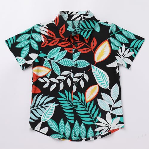 Image of Daddy and Me Matching Outfits Hawaiian Father and Son Matching Shirts for Family Photoshoot Summer Men Boys Father's Day Tops