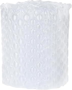 Large Bubble Protection Clear Wrap [12 inch x 50 ft] Air Cushion Inflatable Pillow Bags Heavy Duty Wrapping Packing Shipping Moving Large Bubble, 50 ft