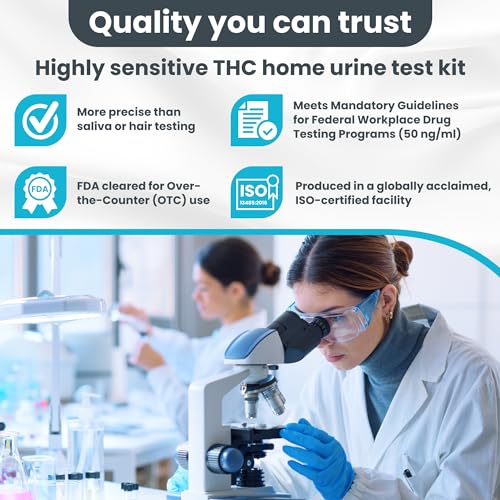 Exploro THC15 Highly Sensitive At Home Marijuana Drug Test Kit, Thc Drug Test Kit Marijuana/Weed thumb #3