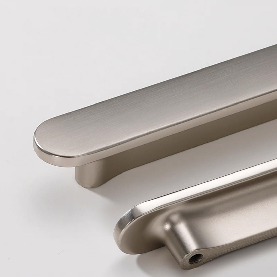 SYZOW 6 Pack Brushed Nickel Cabinet Pulls Drawer Pulls,Brushed Nickel Drawer Dresser Handles - Image 2