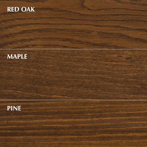 Image of Varathane Total Control Gel Stain | Low Odor Water-Based Formula | Thick Gel Formula for Vertical Surfaces | Ideal for Wood, Metal & Fiberglass | Quart | Dark Walnut | 2 Pack
