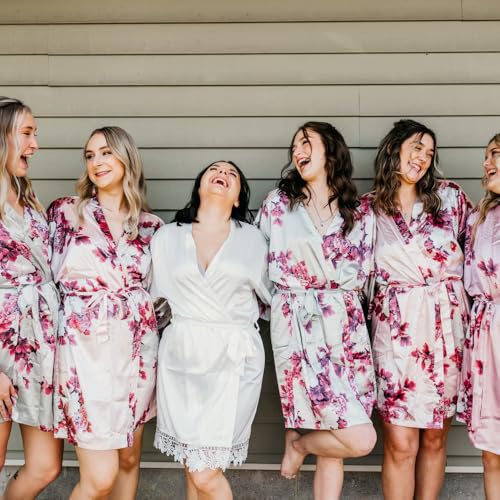 Bridesmaid Gifts, Bridesmaid Robes, Wedding Robes, Bridal Party Gift, Bridesmaid Robe, Satin Robe, Bridal Party Robes, Personalized Robe2