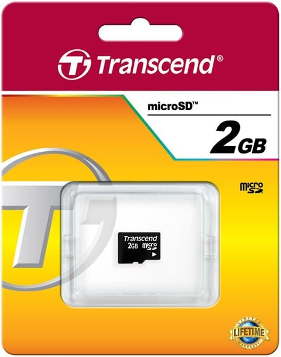 Transcend 2 GB microSD Flash Memory Card (Without SD Adapter) TS2GUSDC