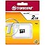 Transcend 2 GB microSD Flash Memory Card (Without SD Adapter) TS2GUSDC