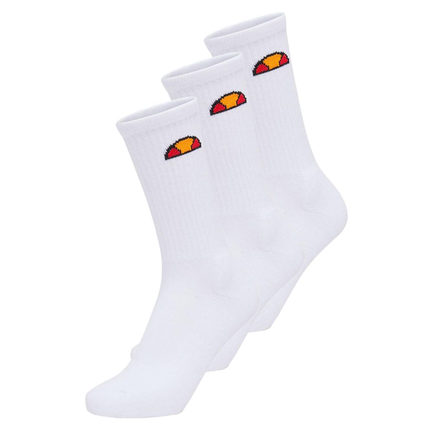 ellesse Tisbi 3 Pk Sock White 3-5.5
