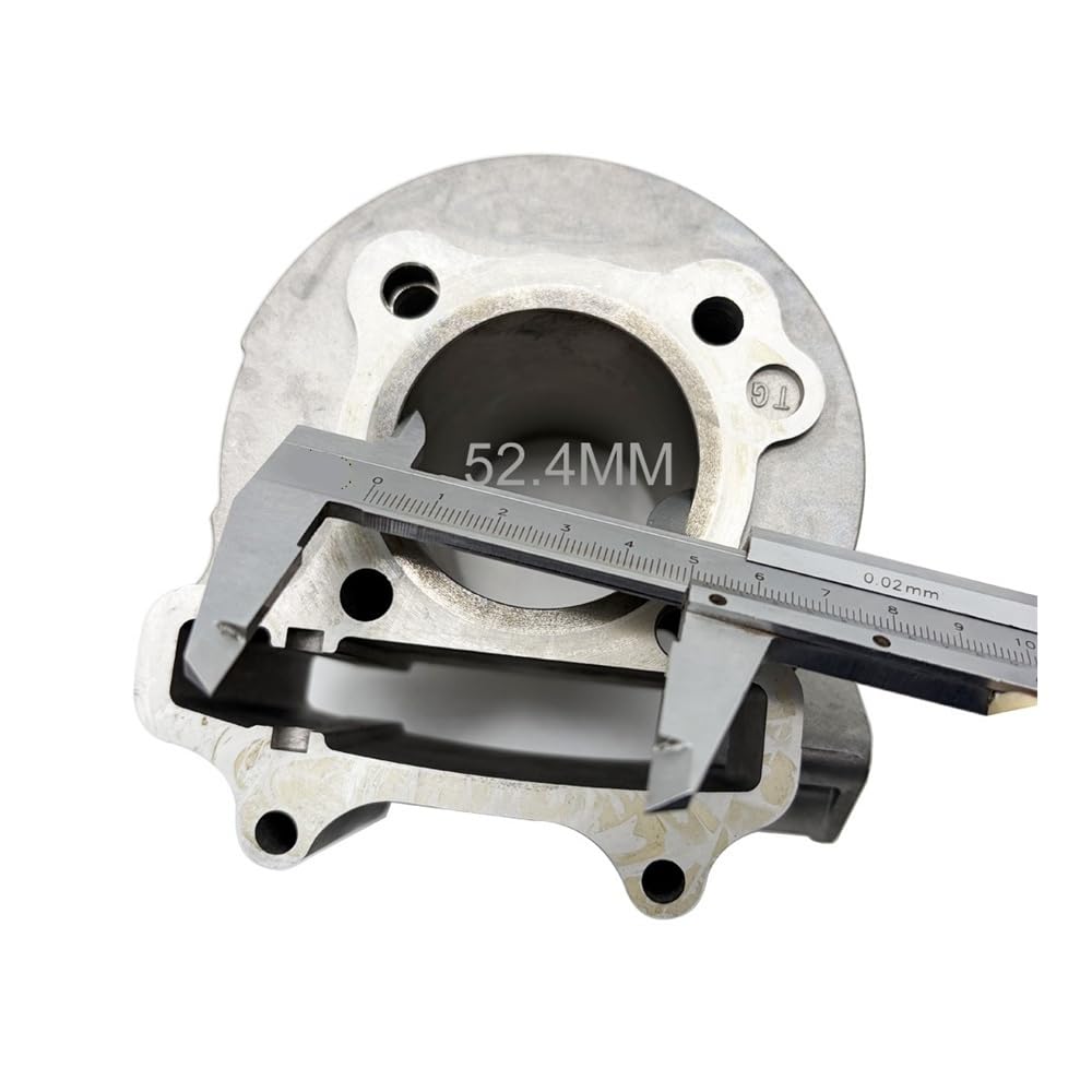 Kit pistone cilindro moto da 52,4 mm adatto for GY6 125CC