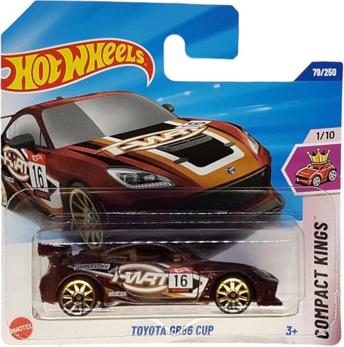 Hot Wheels Toyota GR86 Cup Compact Kings 1:64 miniatura 1