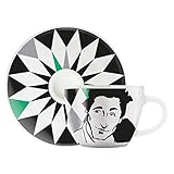 mokkatassen sammeltassen Ritzenhoff Markenqualität Ritzenhoff My Little Darling Espressotasse, Porzellan, Mehrfarbig, 6.4 x 6.4 x 5 cm