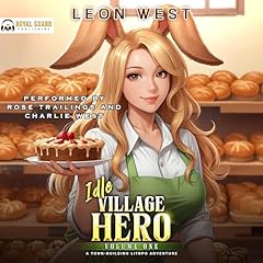 Idle Village Hero Audiolibro Por Leon West arte de portada
