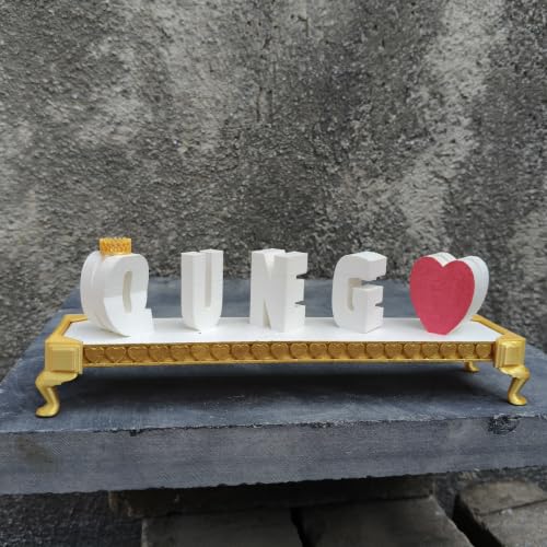 Image of Dual Name /flip Name, 3D Name Art, Personalized 3D Flip Name / 3D Name Art (Up to 9 Letter Names)