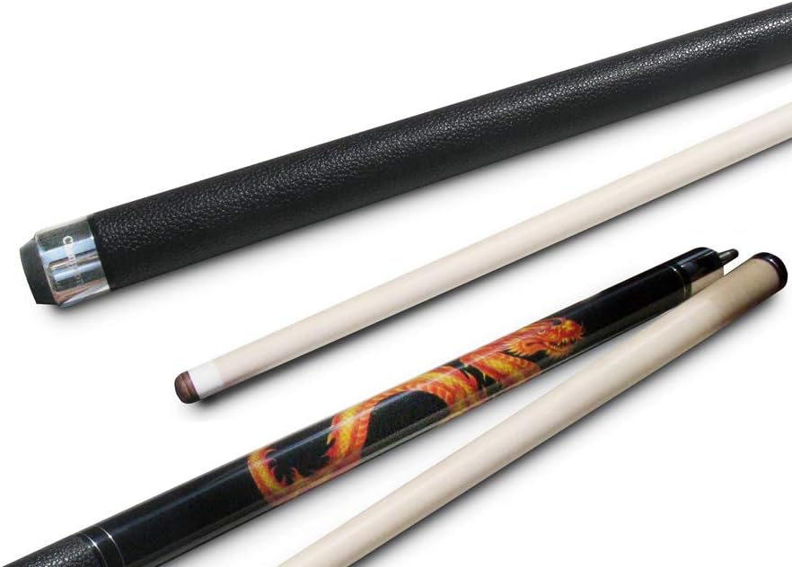 Gator Champion Dragon Pool Cue Stick with Quick Release Joint, Low Deflection Shaft, Black or White case, Retail Price: $295.55