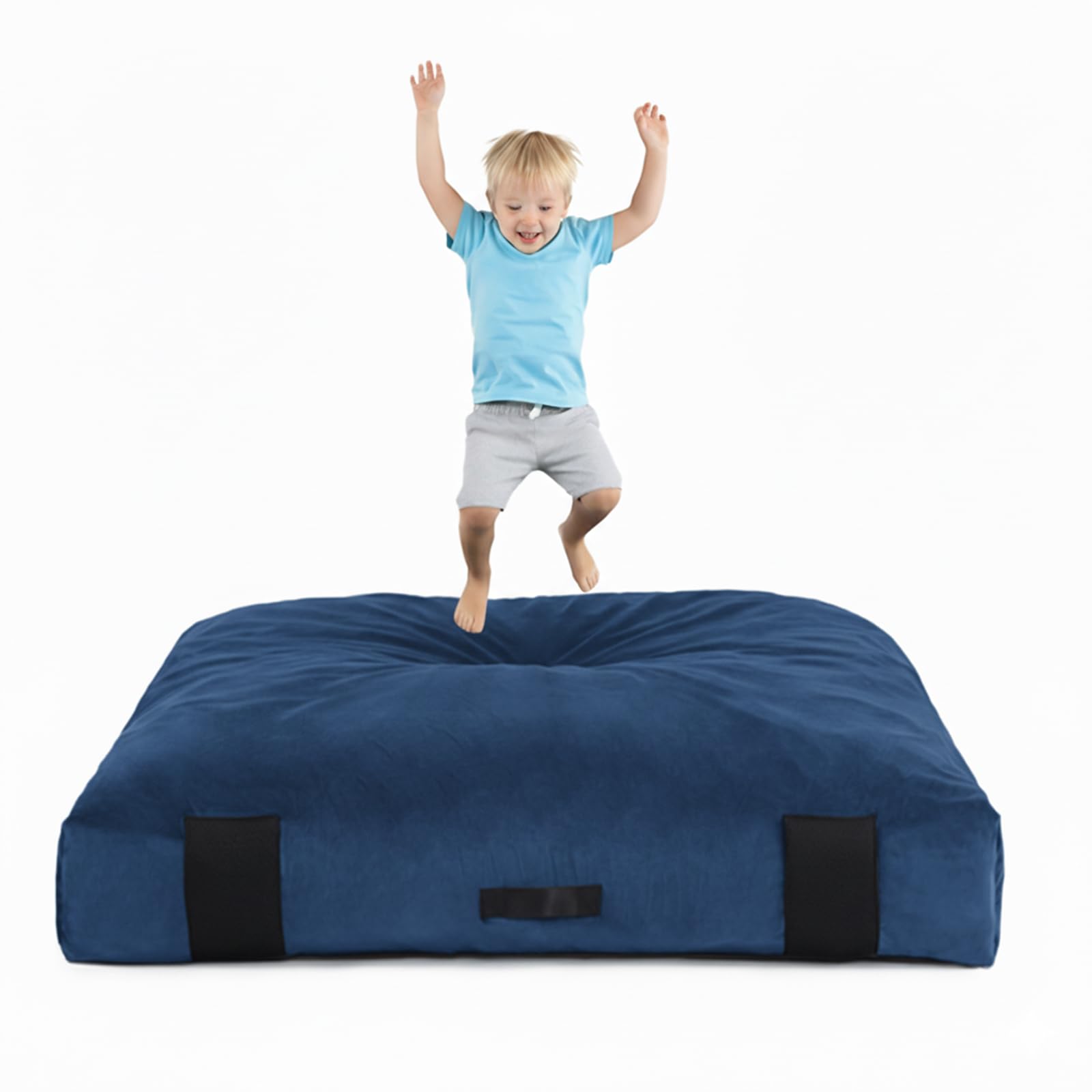 Crash Pad for Kids Sensory Room, Soft Foam Crash Mat with Removable Cover