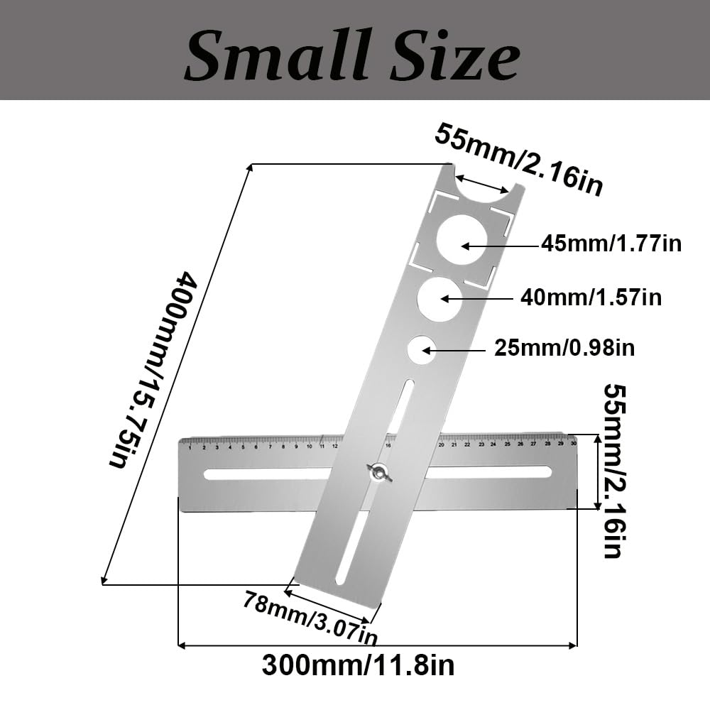 Lochsucher Für Keramikfliesen 60cm Edelstahl - Präziser Marmor Stanzwerkzeug Bodenbohrungen
