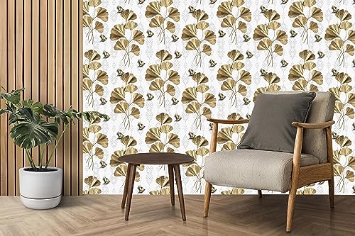Image of CABANA HOMES PVC Self-Adhesive Wallpaper, 45 x 125 cm (6 sq. ft) Made in India