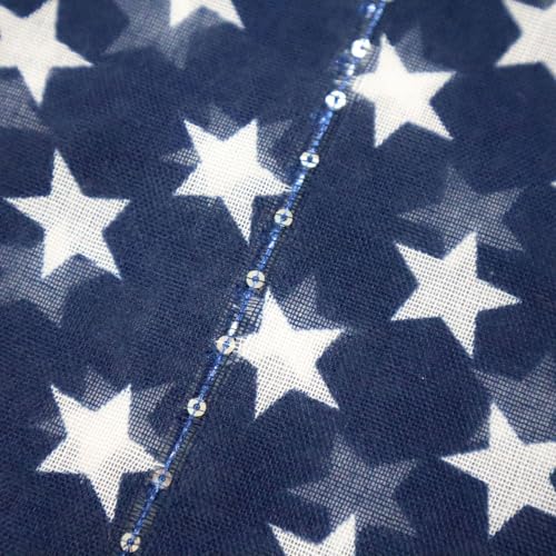 American Flag Scarf for Women Flag Scarf Long Neck Scarf Shawl Wrap PSWJ034
