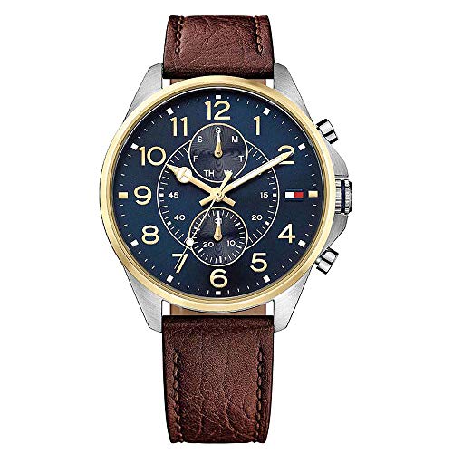 Image of Tommy Hilfiger Analog Blue Dial Men's Watch - TH1791275J
