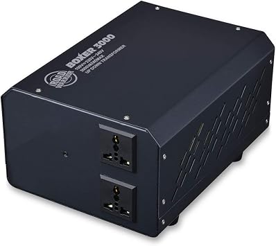 RW116 Up/Down Transformer, 3kVA, Boost, Buck Transformer, Australia, England, Europe, Korea, China, Shiroshita Industries
