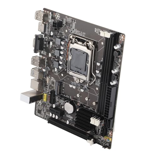 Tbest El Procesador Es Compatible con Raid LGA-1151 Matx Socket 1151 Computadora de Escritorio Tosuny con Placa Base de Computadora de Escritorio LGA 1155 USB3.0 SATA Placa Base para