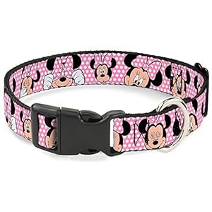 Buckle-Down Minnie Mouse Expressions Halsband 3,8cm