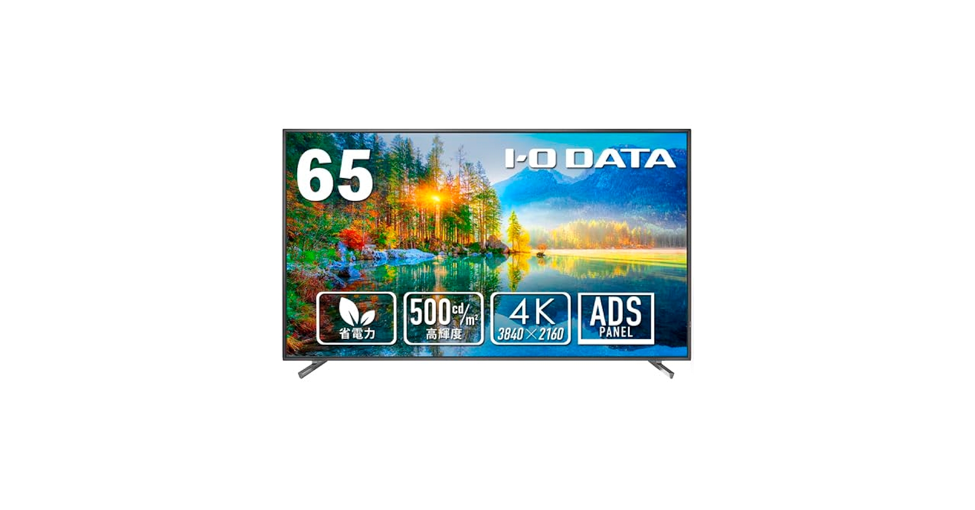 Amazon.co.jp: アイ・オー・データ機器 65型 可視領域64.5型 4K
