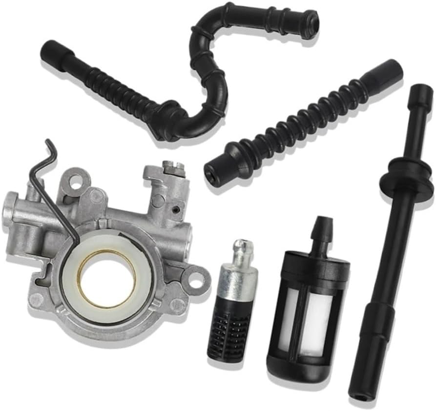 Fit For 029 039 MS290 MS310 MS390 MS311 1127 640 3200 1127 640 3204 Oil Worm Gear Fuel Filter Fuel Line Hose Kit