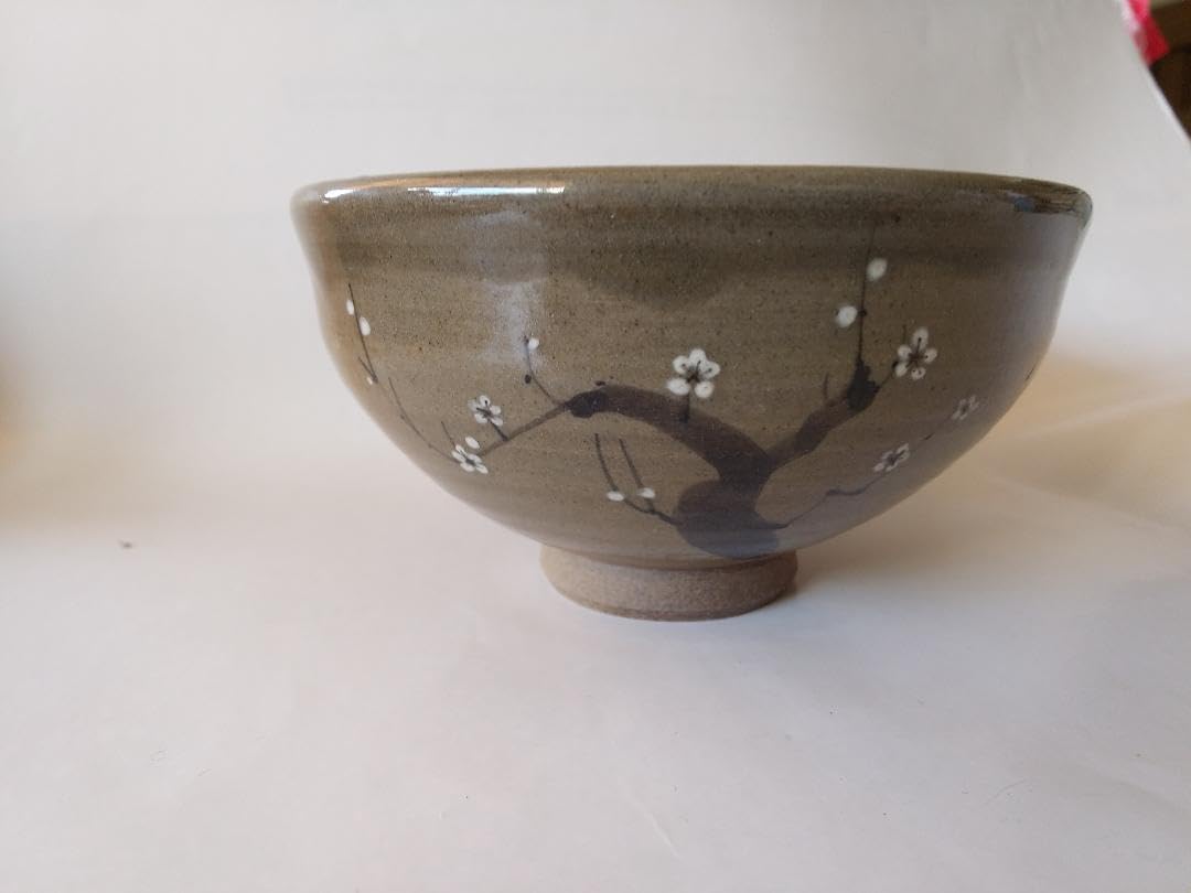 虫明焼 曙窯 色絵 白梅 茶碗 共箱 共布 栞 茶道具 抹茶碗 新品 未使用品 Amazon | 虫明焼 曙窯 色絵 白梅 茶碗 共箱 共布 栞 茶道具 抹茶碗