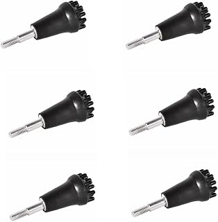 cqwsbsy 6Pcs Hunting Small Game Blunt Judo Broadheads 100 Grain Soft Rubber Archery Practice Tip Point