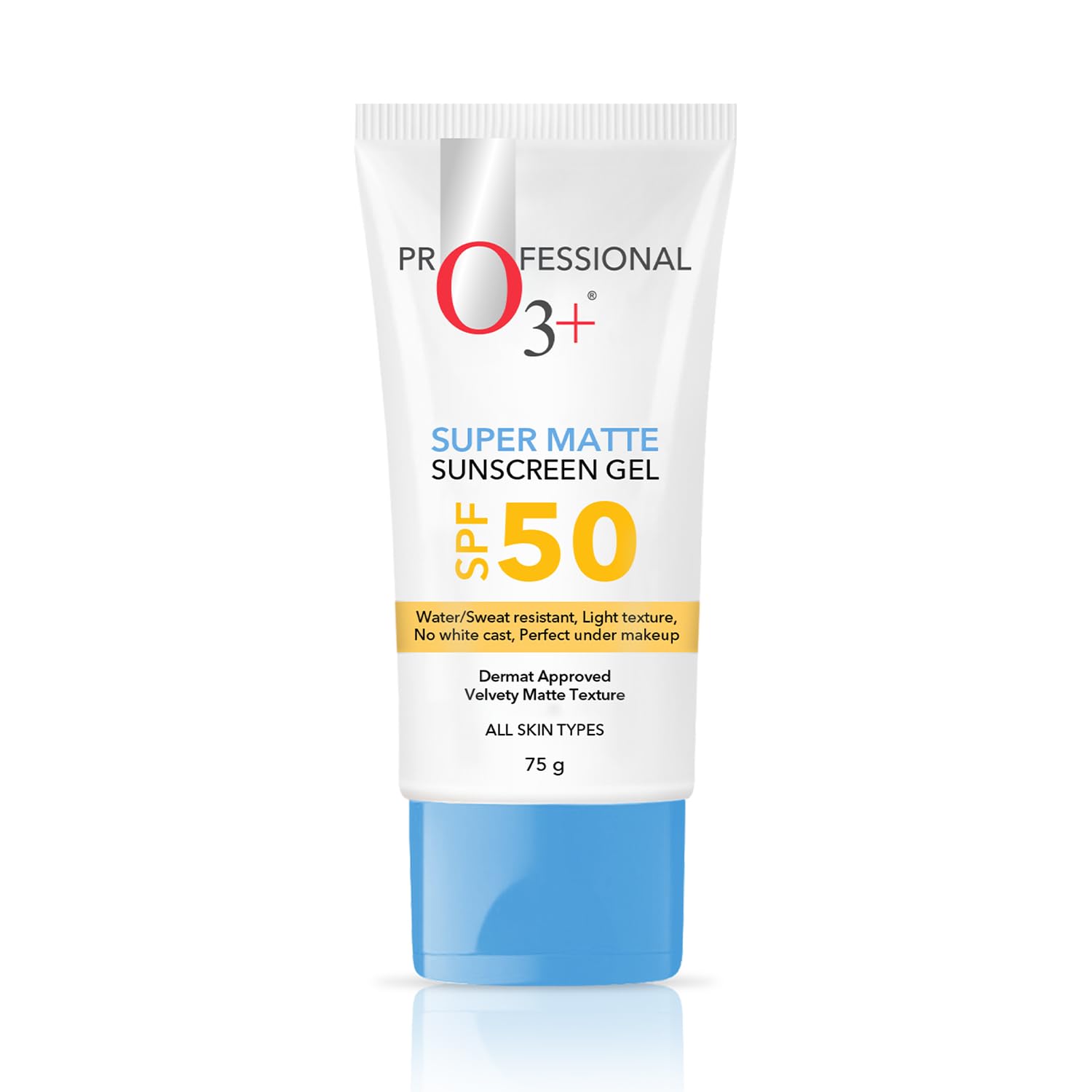 O3+ Super Matte Sunscreen Gel SPF 50 PA ++++ With Niacinamide & Hyaluronic acid Suitable for Normal, Oily and Acne Prone skin for Women and Men | 75g-image-49