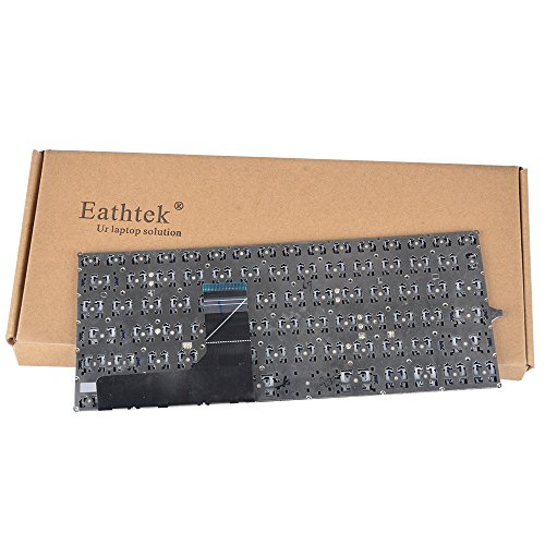 Eathtek Replacement Keyboard Without Backlit and Frame for Dell Inspiron 11 3147 3148 Series Black US Layout (Not fit for 3137 3157 Laptop!)