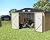 Greesum Metal Outdoor Storage Shed 10FT x 8FT, Steel Utility Tool Shed Storage House with Door & Lock, Metal Sheds Outdoor Storage for Backyard Garden Patio Lawn (10' x 8'), Brown