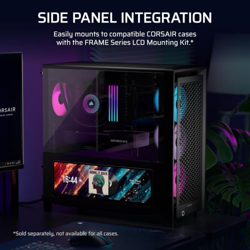 Image of Corsair XENEON Edge 14.5 Inch 2K Laptop LCD HDMI USB C AHVA Touch Screen - 2560 x 720, 60Hz, USB C DP Alt Mode, Internal and External Mount, 5-Point Multi-Touch, iCUE, for Windows PC