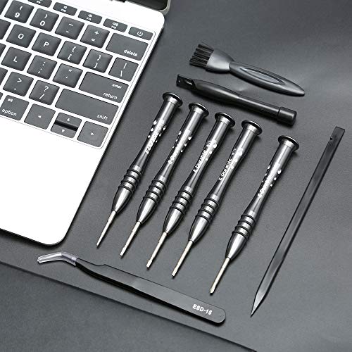 Screwdriver Set for Macbook E·Durable 10Pcs Phillips Pentalobe 5 T5 T6 Repair Tool Kit Fits for Macbook Pro/Air/Retina