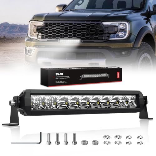 4WDKING LED Light Bar 12 inch 50W Off Road LED...