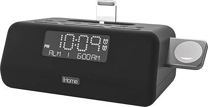 Ihome alarm clock with watch charger Clearance