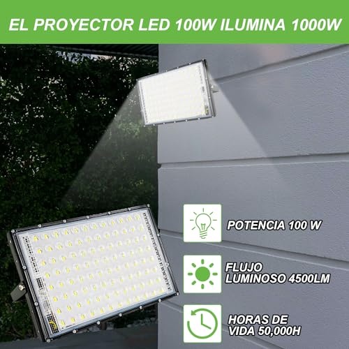 Listado y reviews de Reflector led 100w - solo los mejores. 14 Imagen adicional