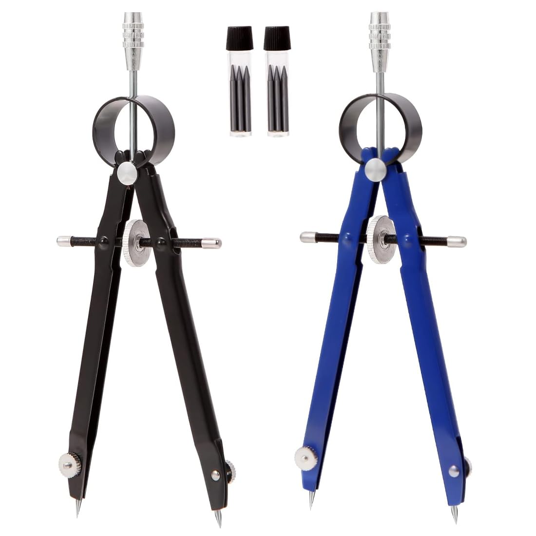 Compasso Professionale In Acciaio Inox - Leggero E Regolabile, Per Disegno, Scuola E Lavori Tecnici - Foto 4