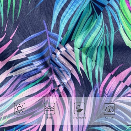 Colorful Tropical Palm Leaves Painted Girls Underwear Toddler 2t Cotton Cute Panties Girl Designer Briefs Girls Undies3