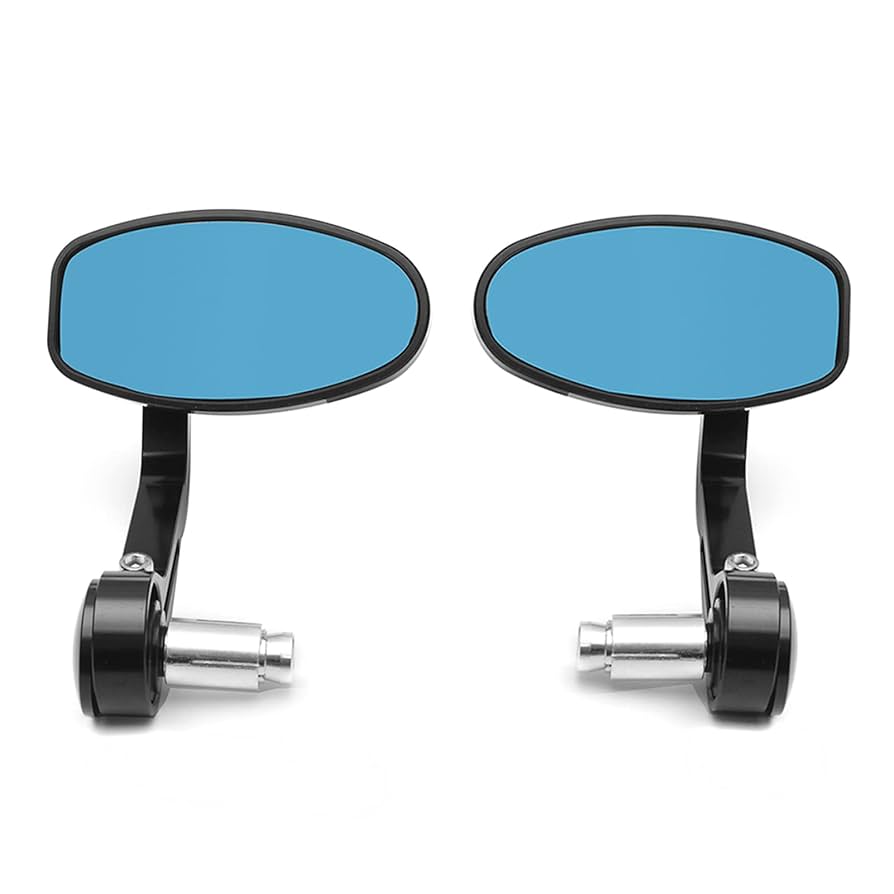 トライアンフ　バーエンドミラー　ストリートトリプル バックミラー付きモーターサイクルハンドルバー,リバース