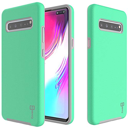 CoverON Protective Shockproof Rugged Series for Samsung Galaxy S10 5G Case (2019), Mint