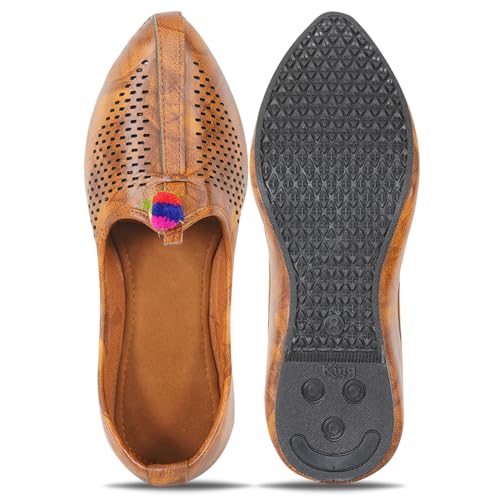 Image of DFR Mens Juttis Ethnic Mojaris | Casual Loafers Juti Shoe for Men