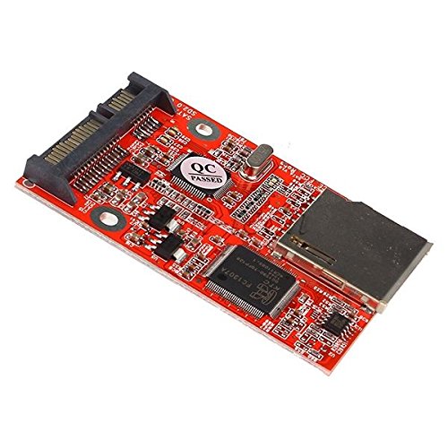 SD SDHC MMC Card to SATA 7+15pin HDD Hard Disk Drive Converter Amazon