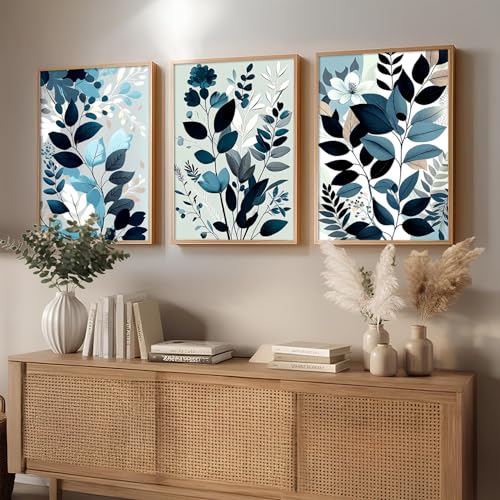 Image of kotart Painting for Wall Decoration - Modern Art Wall Decor Framed Painting for Living Room Bedroom - Framed Wall Posters /Paintings with Frame Set of 3 (Art-6, 13X17 inch)