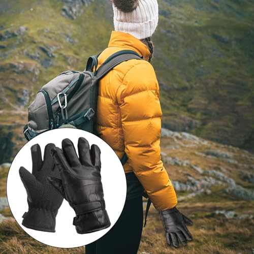 Gants chauffants femmes tactiles et imperméables pour le ski