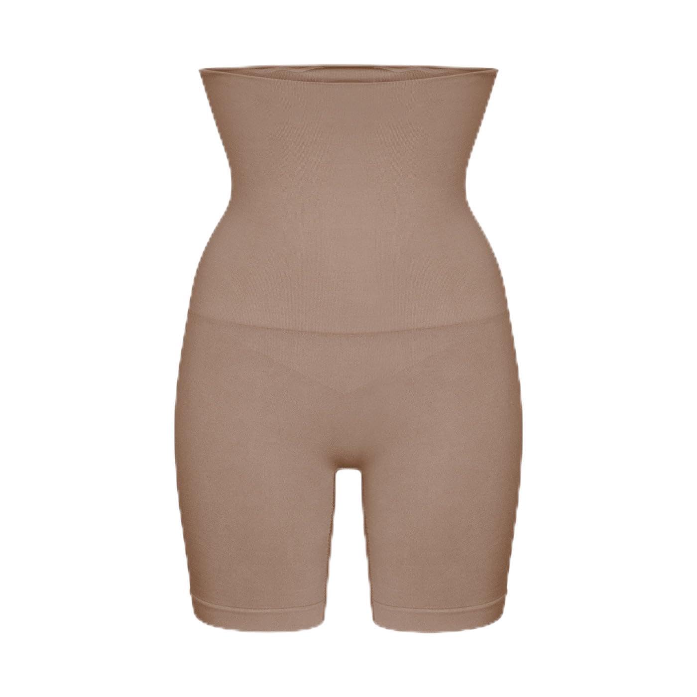 CFAB Shapewear Damen Bauchweg Unterhose – High Waisted Shaping Shorts mit Hoher Taille, Figurformende Miederhose Damen, Nahtlose Shapewear Shorts mit Anti-Chafing Schutz und Po-Lift Effekt