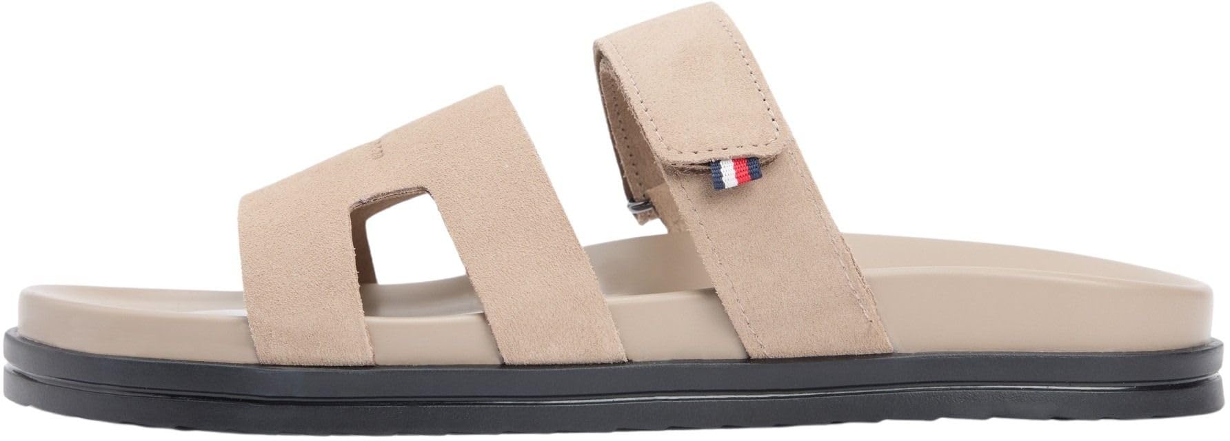 Tommy Hilfiger Herren Adjustable Premium Suede Fm0fm05774 Flache Sandalen