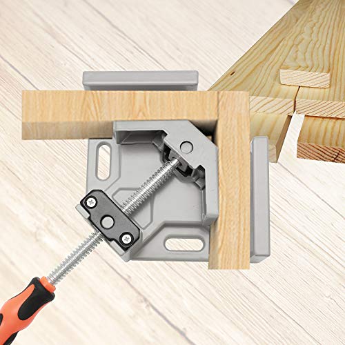 YORKING 90° Angle Clamps Corner Clamp Tools Rotary Tool Kit Foam Gun Pneumatic Tool Hand Rivet Nut Setter Kit-Home Improvement Tools - Thumbnail 3