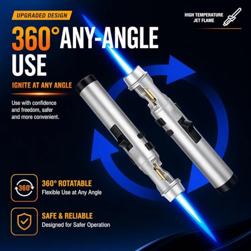 Encendedores eléctricos ajustables 2 unidades miniatura 5