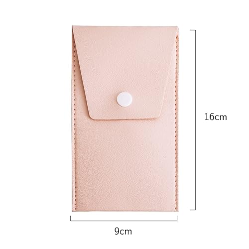 Miniatura 7 de DASSEN - Juego de brochas de maquillaje mini multitarea 8 cepillos cosméticos portátiles adecuados para viajes y transporte con una bolsa de